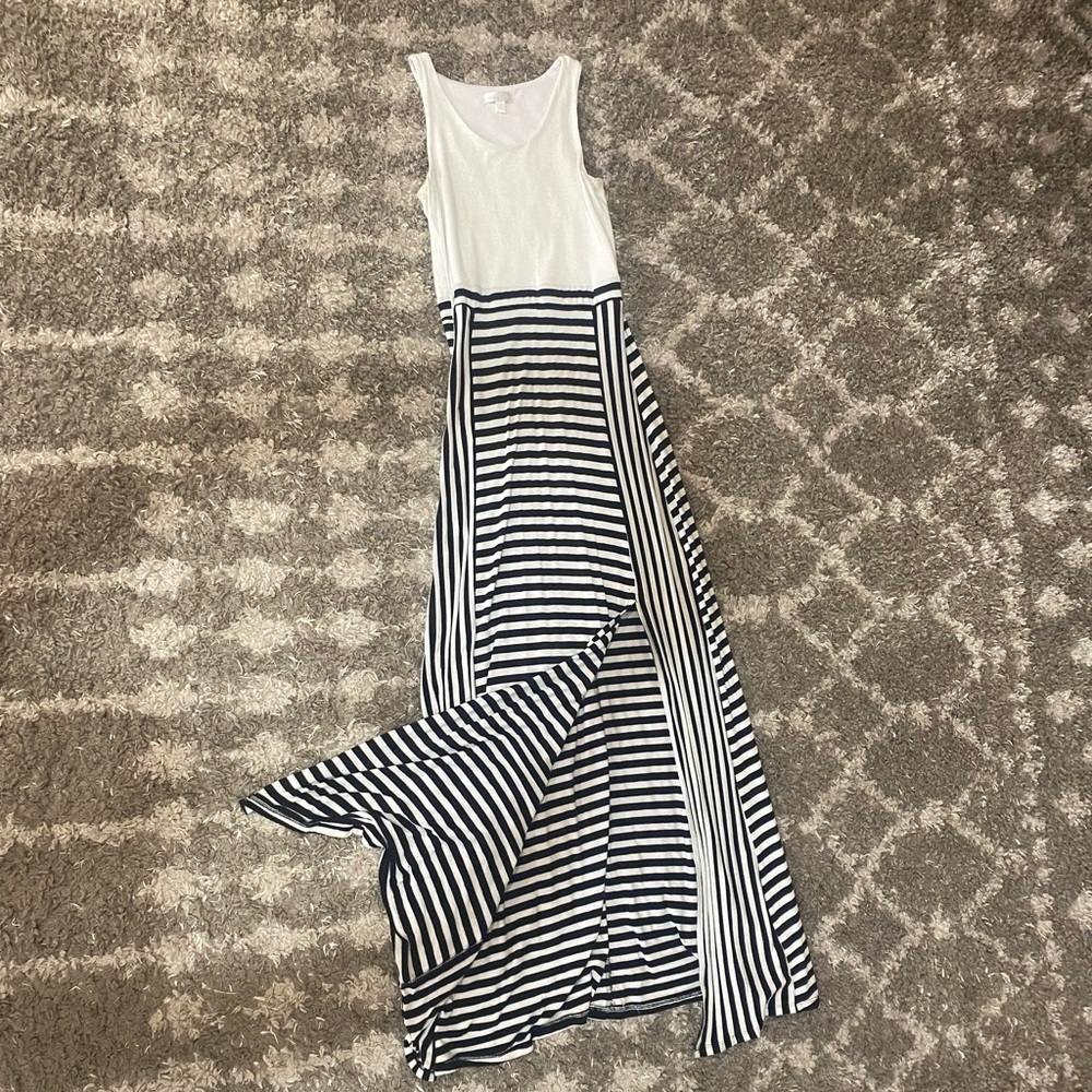 Striped Maxi Dress